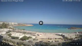 Miniatura 3 sierpnia 2026 14:00 Ayia Napa Cypr - Nissi Beach Panorama