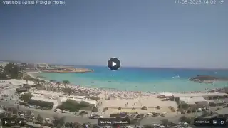 Miniatura 11 sierpnia 2026 11:00 Ayia Napa Cypr - Nissi Beach Panorama
