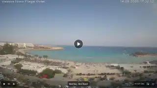 Miniatura 14 sierpnia 2026 14:00 Ayia Napa Cypr - Nissi Beach Panorama