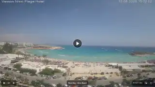 Miniatura 15 sierpnia 2026 12:00 Ayia Napa Cypr - Nissi Beach Panorama