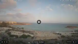 Miniatura 15 sierpnia 2026 16:00 Ayia Napa Cypr - Nissi Beach Panorama