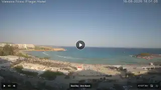 Miniatura 16 sierpnia 2026 15:00 Ayia Napa Cypr - Nissi Beach Panorama