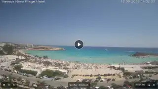 Miniatura 18 sierpnia 2026 11:00 Ayia Napa Cypr - Nissi Beach Panorama