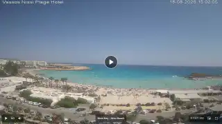 Miniatura 18 sierpnia 2026 12:00 Ayia Napa Cypr - Nissi Beach Panorama