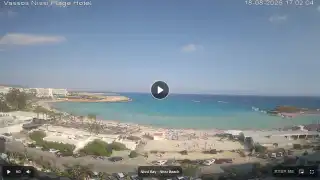 Miniatura 18 sierpnia 2026 14:00 Ayia Napa Cypr - Nissi Beach Panorama