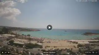 Miniatura 19 sierpnia 2026 08:00 Ayia Napa Cypr - Nissi Beach Panorama