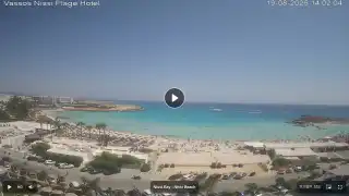 Miniatura 19 sierpnia 2026 11:00 Ayia Napa Cypr - Nissi Beach Panorama