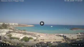 Miniatura 19 sierpnia 2026 14:00 Ayia Napa Cypr - Nissi Beach Panorama
