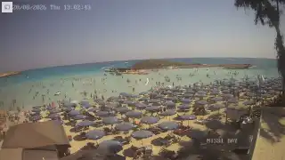 Miniatura 20 sierpnia 2026 11:00 Ayia Napa Cypr - Nissi Beach plaża