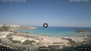 Miniatura 20 sierpnia 2026 14:00 Ayia Napa Cypr - Nissi Beach Panorama