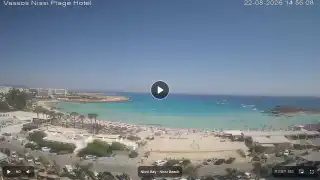 Miniatura 22 sierpnia 2026 12:00 Ayia Napa Cypr - Nissi Beach Panorama