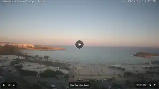 Miniatura 22 sierpnia 2026 16:00 Ayia Napa Cypr - Nissi Beach Panorama