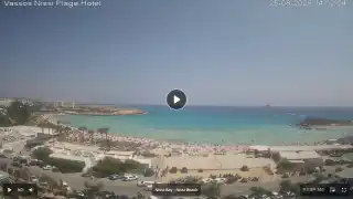 Miniatura 25 sierpnia 2026 11:00 Ayia Napa Cypr - Nissi Beach Panorama