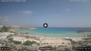 Miniatura 25 sierpnia 2026 12:00 Ayia Napa Cypr - Nissi Beach Panorama